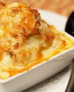 Нежный запеченный картофель с сыром