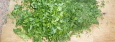 овощи, тушенные с мясом. Шаг 3