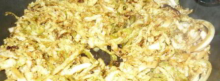 савойская капуста с вустерским соусом. Шаг 5