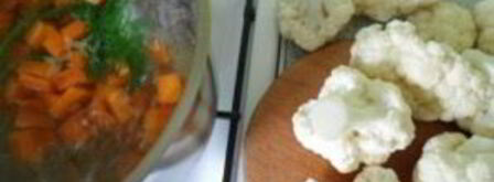 цветная капуста запеченная в духовке с яйцом. Шаг 3