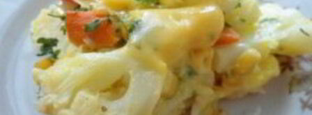 цветная капуста запеченная в духовке с яйцом. Шаг 9