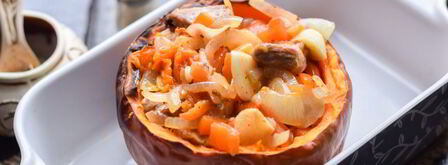 тыква фаршированная мясом. Шаг 7