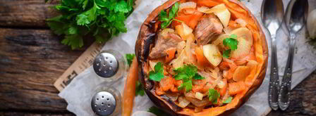 тыква фаршированная мясом. Шаг 8