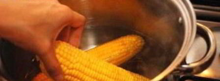 вареная кукуруза в початках. Шаг 5