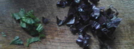 запеченный картофель с базиликом и мятой. Шаг 3