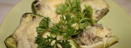 запеченный перец под сыром. Шаг 8