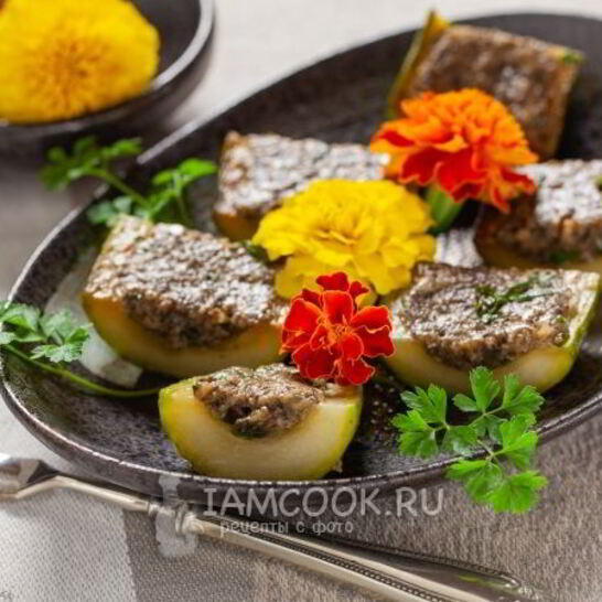 Рецепт жареных огурцов с грибами