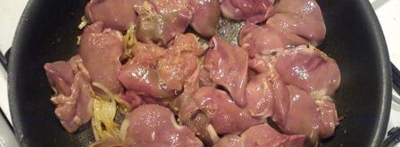 бантики с куриной печенью. Шаг 3