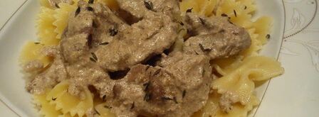 бантики с куриной печенью. Шаг 5