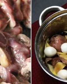 Куриная печень по-японски