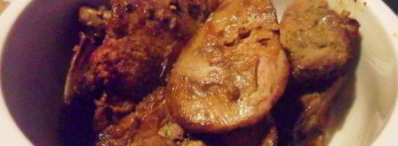 куриная печень со специями. Шаг 6