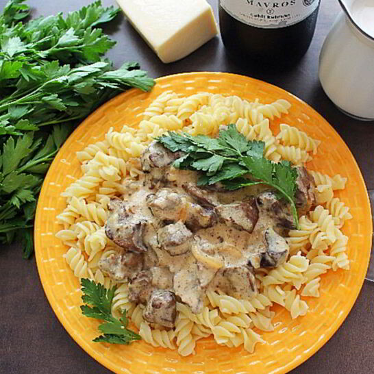 Рецепт куриной печени в соусе морне