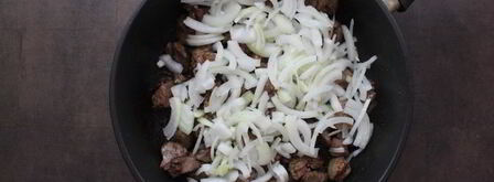 куриная печень в соусе морне. Шаг 3