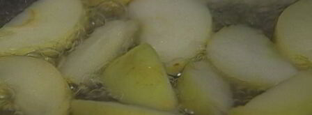 куриная печенка с яблоками. Шаг 3