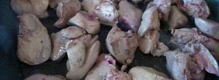 нежная куриная печеночка. Шаг 5