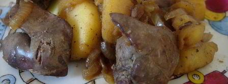 нежная куриная печеночка. Шаг 7