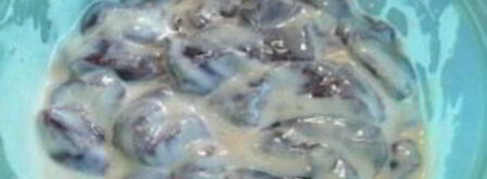 печень говяжья на сковороде. Шаг 4