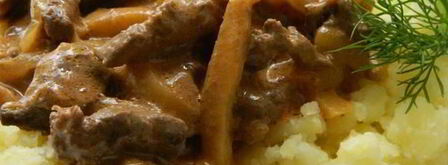 печень по-строгановски. Шаг 8