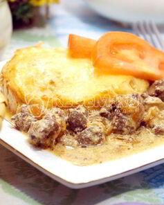 Печень в горшочке