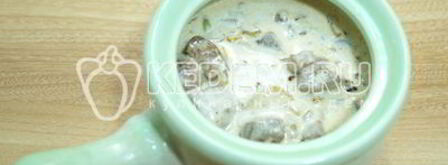 печень в горшочке. Шаг 7