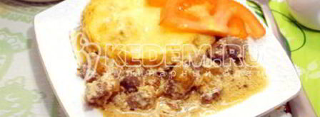 печень в горшочке. Шаг 10