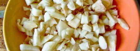 печень в яблоке. Шаг 4