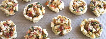 сырное печенье с песто из помидоров, оливок и зелени. Шаг 10