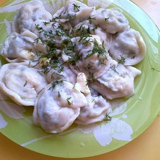Рецепт грибных пельменей с грибами