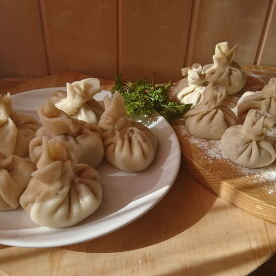 Рецепт хинкали с минеральной водой