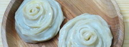 ленивые пельмени-розочки. Шаг 14