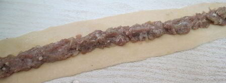 ленивые пельмени-розочки. Шаг 10