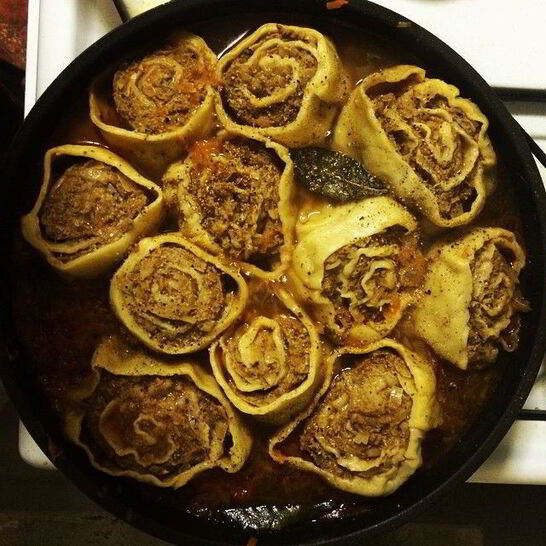 Рецепт ленивых пельменей в духовке