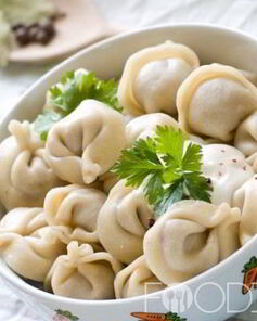 Пельмени на кефирном тесте