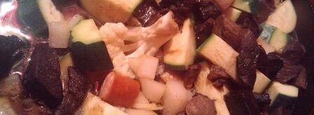 пельмени с овощами. Шаг 5