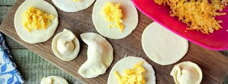 пельмени с сыром. Шаг 8