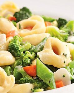 Рагу из мексиканской смеси и пельменей