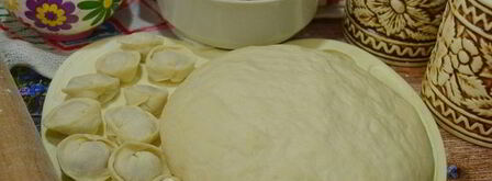 тесто для пельменей с полбяной мукой на воде. Шаг 16