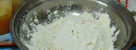 тесто для пельменей с полбяной мукой на воде. Шаг 8