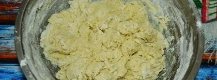 тесто для пельменей с полбяной мукой на воде. Шаг 11