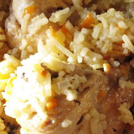 Рецепт быстрого плова с курицей