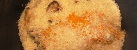 быстрый плов с курицей. Шаг 7