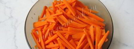 диетический плов с куриными желудками. Шаг 7