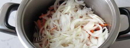 диетический плов с куриными желудками. Шаг 11