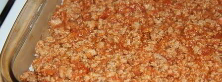 джамбалайя — рис с фаршем и яйцами запеченные. Шаг 6