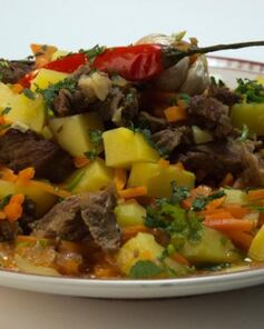 Картофель в стиле плова