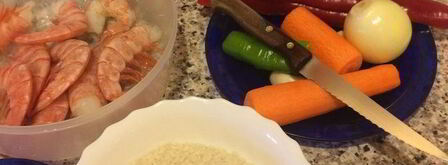 паэлья с морепродуктами. Шаг 3