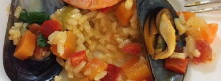 паэлья с морепродуктами. Шаг 8