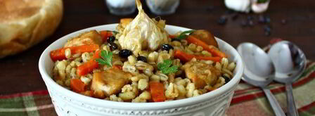 плов из перловки в мультиварке. Шаг 9