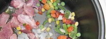 плов из пшеничной крупы. Шаг 3