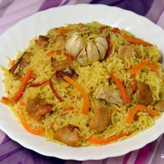 Рецепт плова из свинины в мультиварке